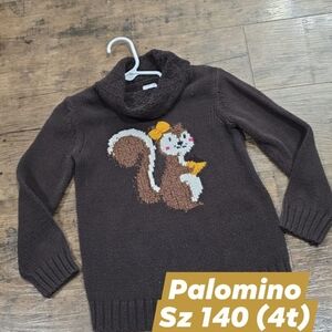 Palomino girls sweater sz 4t